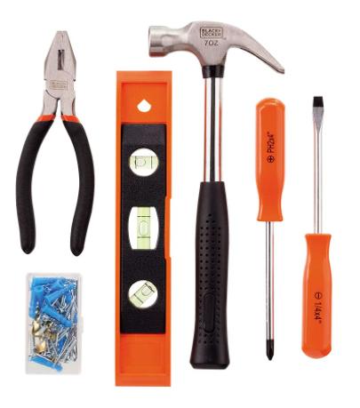 BLACK & DECKER BD75913 6 PC TOOLS KIT