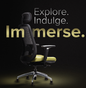 Wipro Immerse AIR High Back Black Workstation Chairs